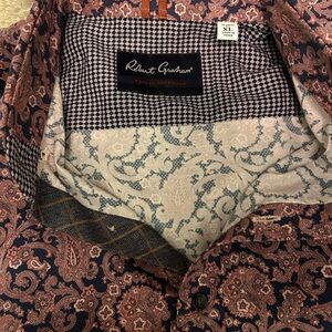 Robert Graham paisley men’s button down